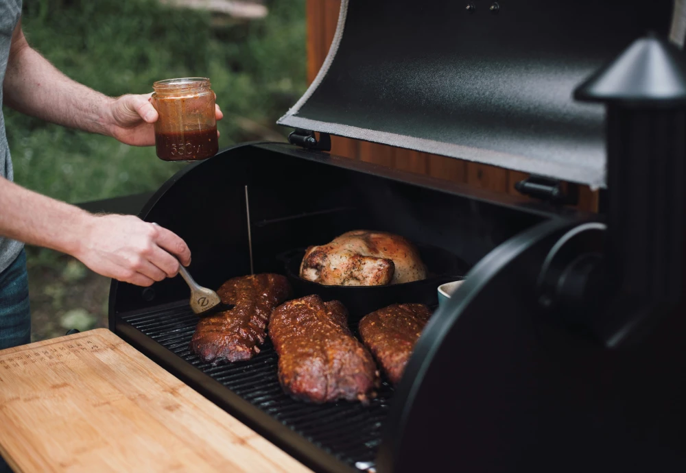 small outdoor barbecue grill